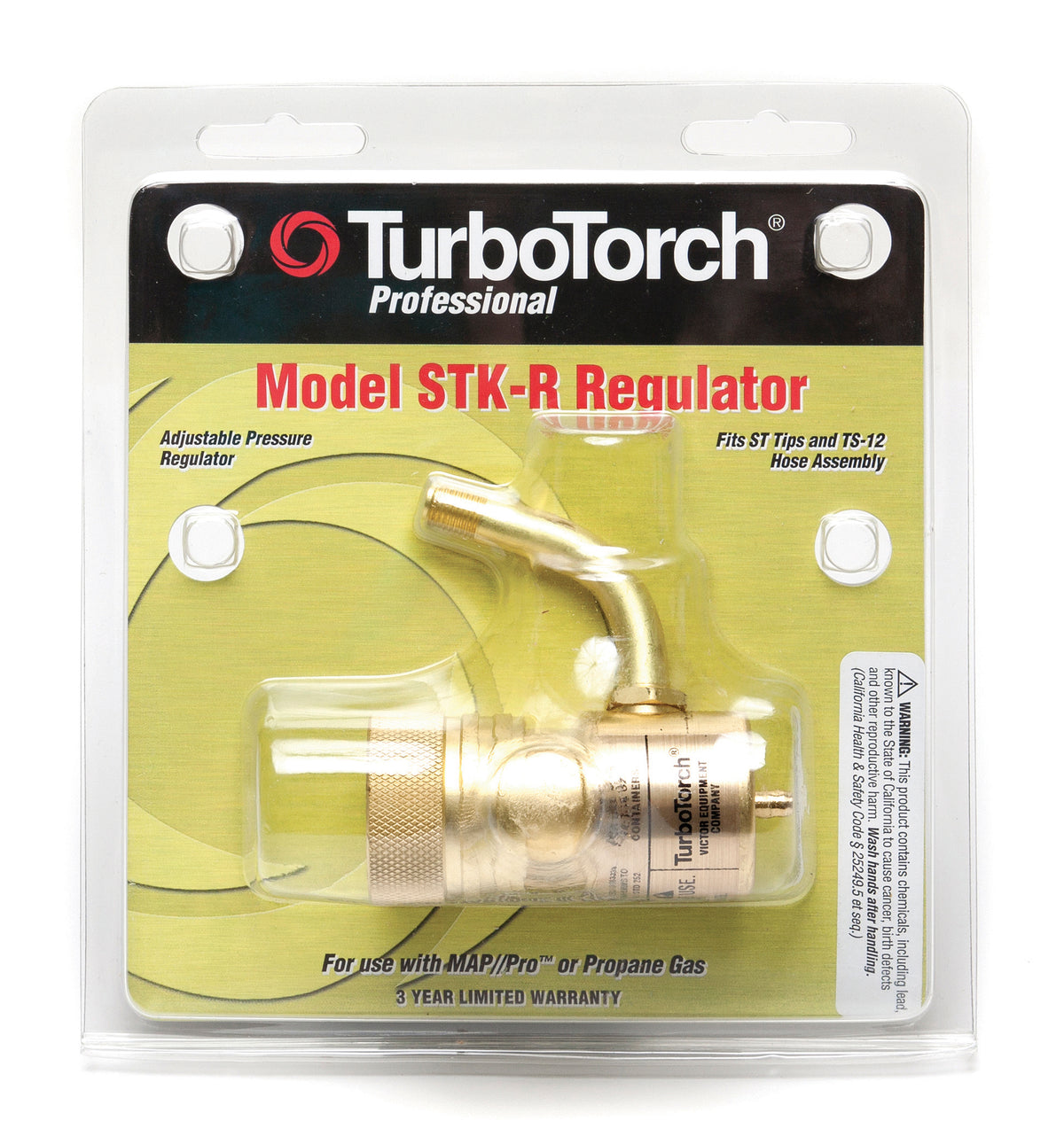 TurboTorch STK-R Regulator CGA 600 Connection