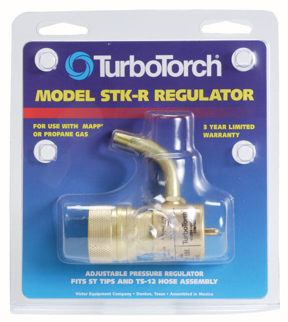 TurboTorch STK-R Regulator CGA 600 Connection - Borit Manufacturing