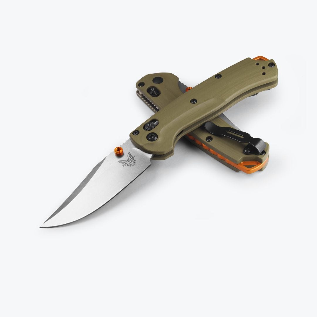Benchmade 15534 - Mini Taggedout | OD Green G10