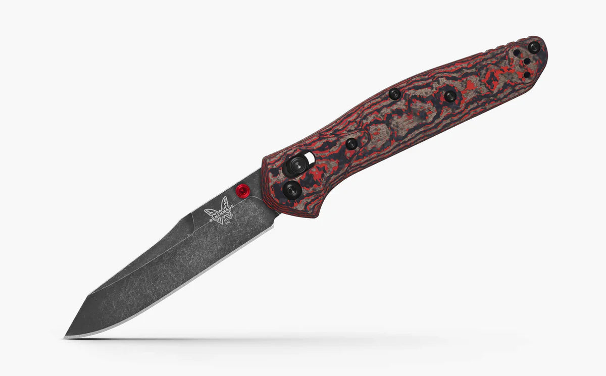 Benchmade 940BK-2502| Lava Flow Fatcarbon® Carbon Fiber