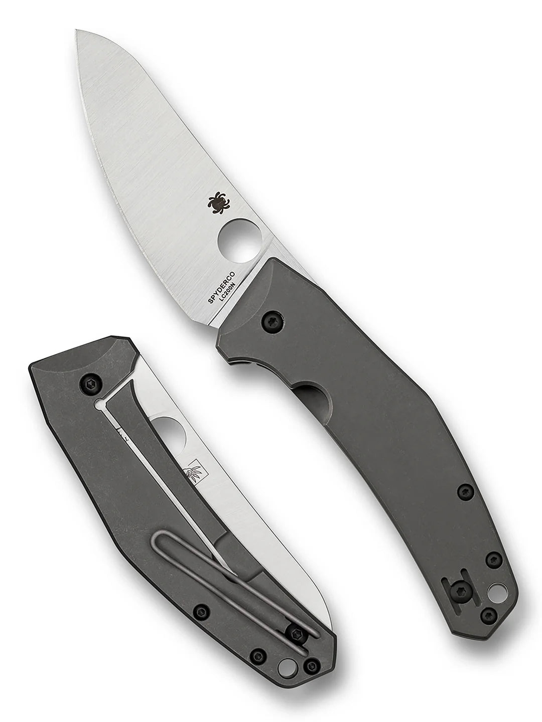 C211TIP - Spyderco Spydiechef Titanium Plainedge