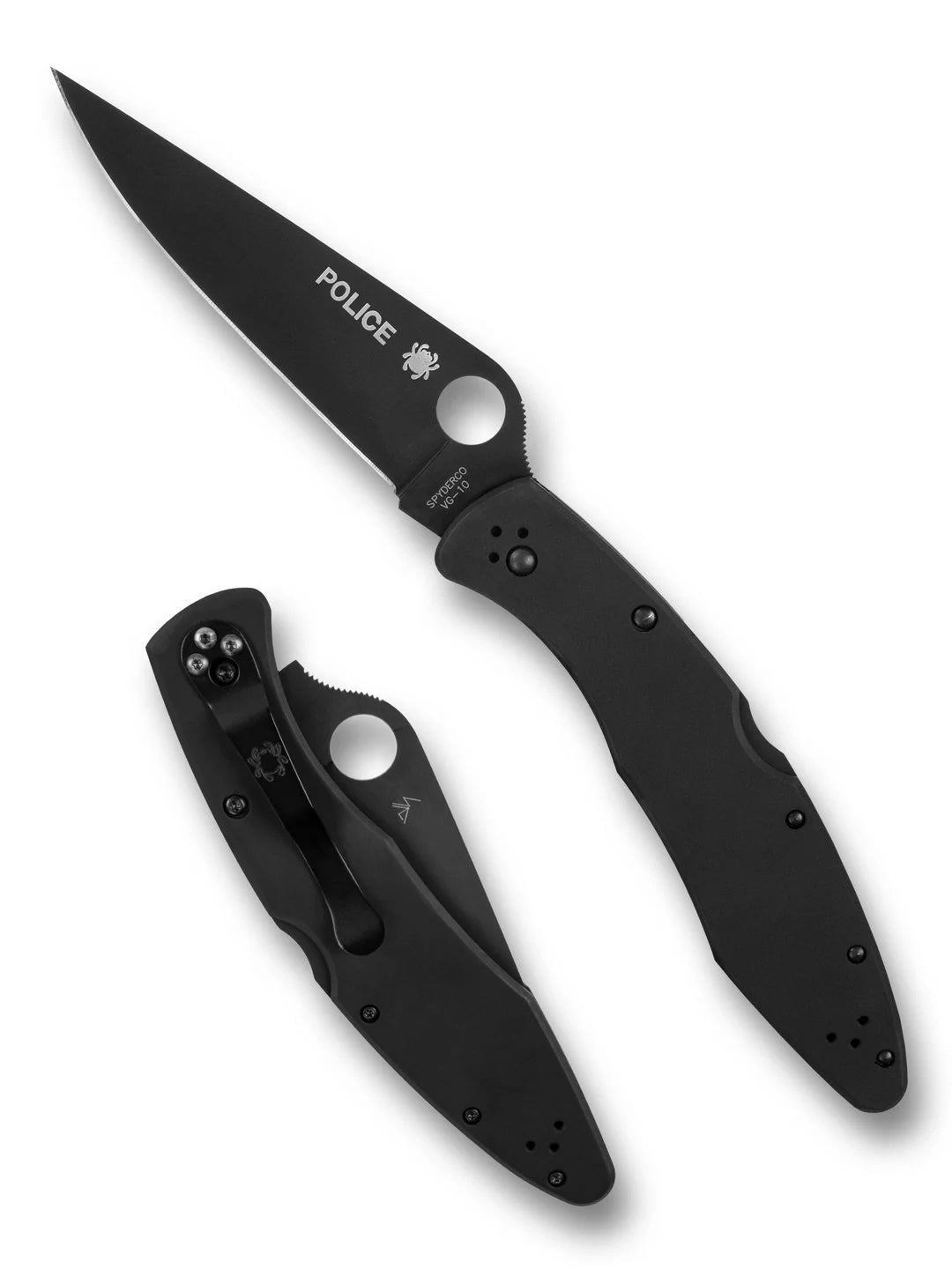 Police Model™ Black Stainless Black Blade C07BKP