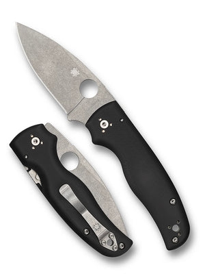 C229GP Spyderco Shaman Black G-10 Plainedge&nbsp;